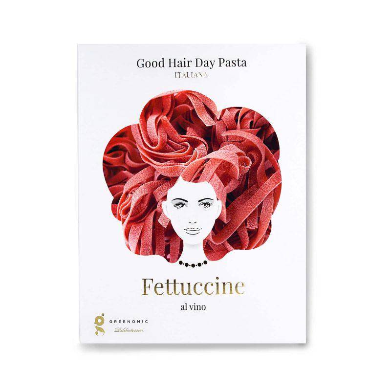 Greenomic Good Hair Day Pasta Italiana Fettuccine Al Vino - Saluhall.se