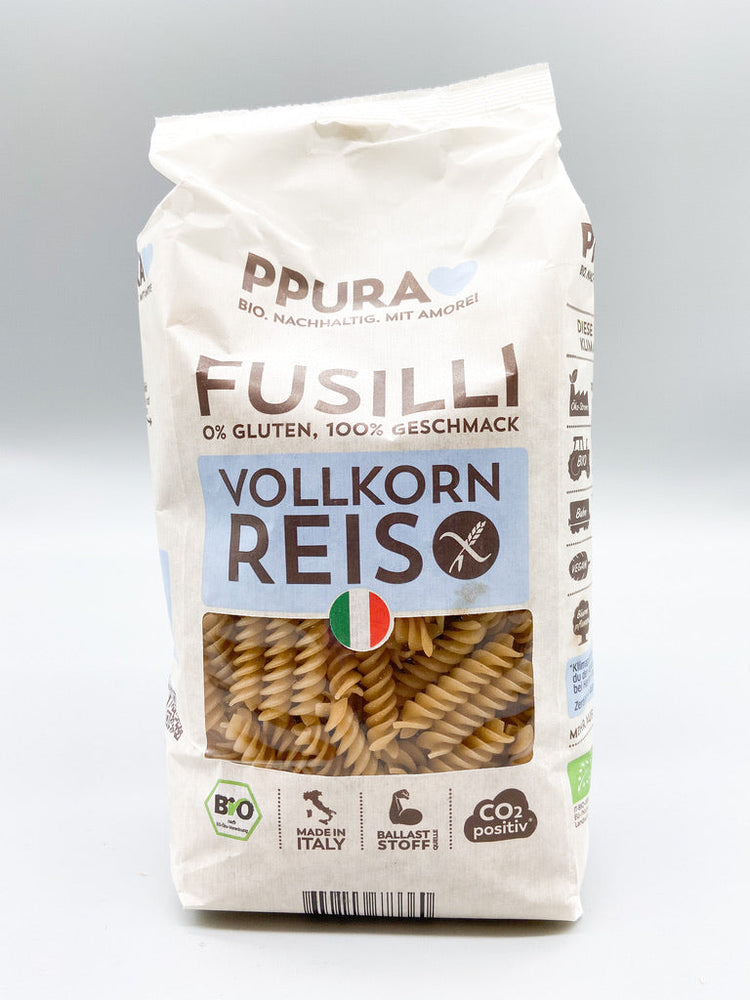 PPURA - Glutenfri Fullkornspasta Fusili - Saluhall.se
