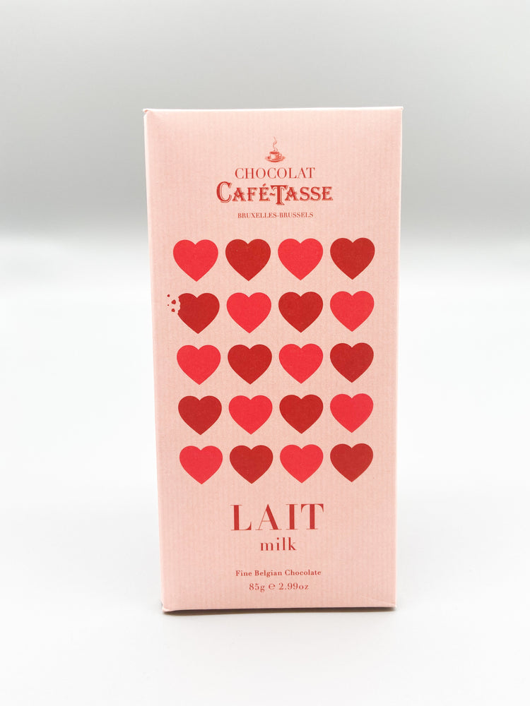 Café-Tasse - Ljus belgisk choklad, LOVE Edition - Saluhall.se