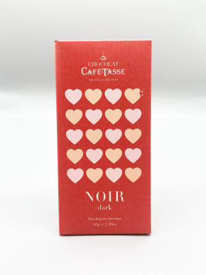 Café-Tasse - Mörk belgisk choklad, LOVE Edition - Saluhall.se
