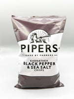 Pipers Crisps Black Peppar & Sea Salt - Saluhall.se