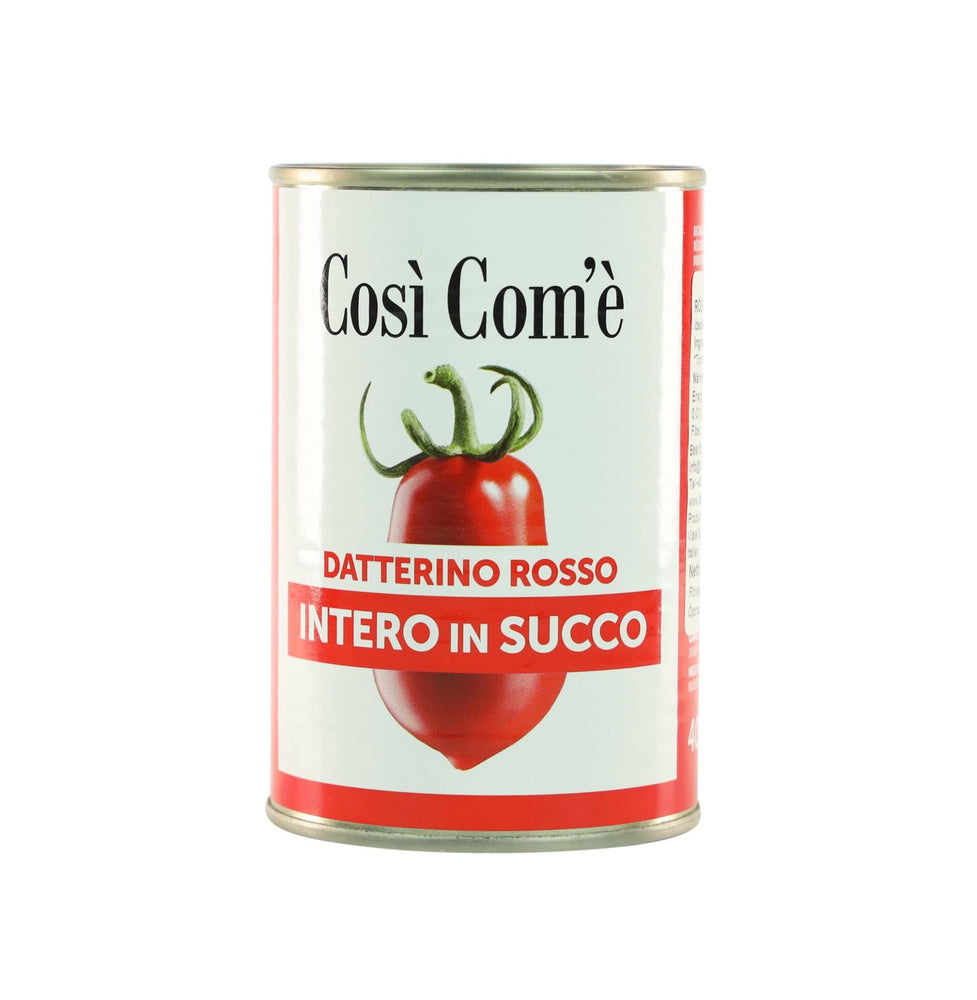 
            
                Indlæs billede i gallerifremviser, Così Com&amp;#39;è Datterinotomater i Tomatjuice 400 g - Saluhall.se
            
        