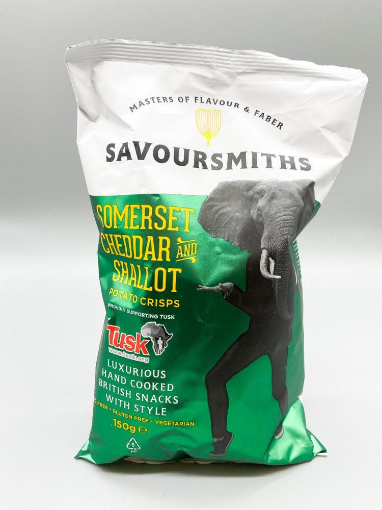 Savoursmiths Chips - Cheddar & Shallot - Saluhall.se